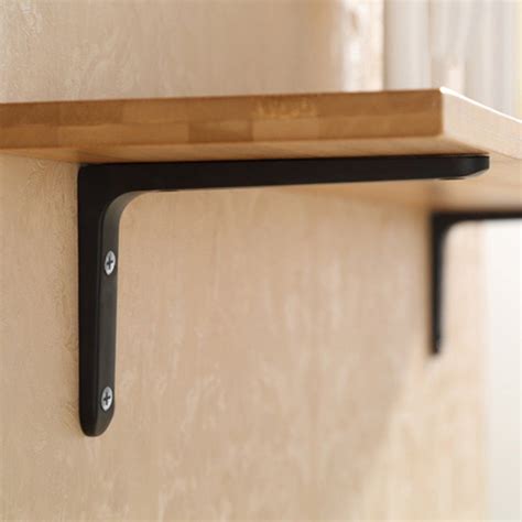 Review 2pcs Magideal Metal Wall Mounted Shelf Bracket L 